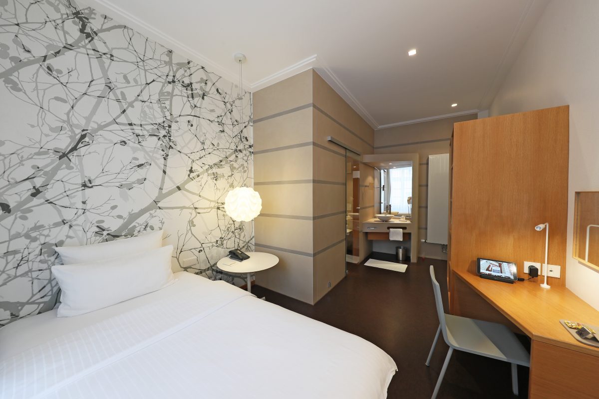 Newly renovated room at MOMA1890 Boutique Hotel Munich
