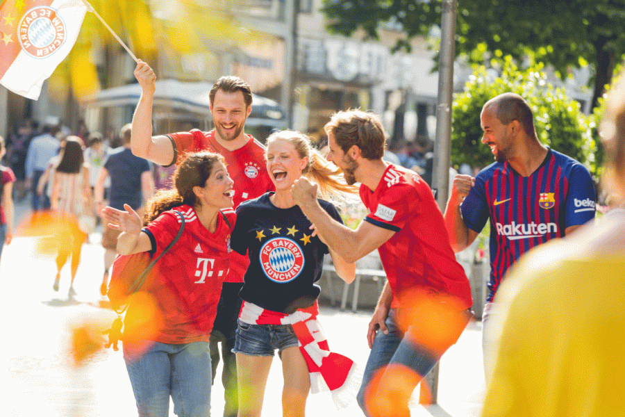 München Fußballfans